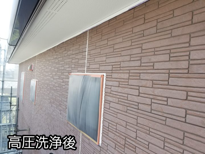 サイディング レンガ調 下塗り 塗替え 家 浜松市外壁塗装屋根専門店の加藤塗装