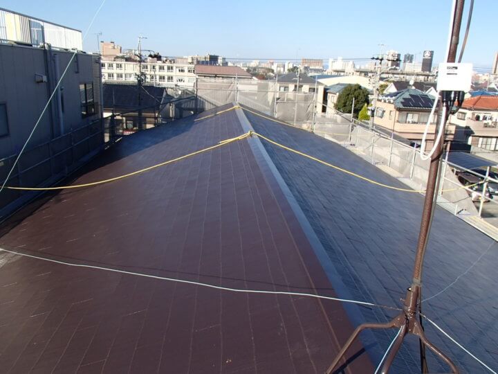 浜松市中区南浅田町のリピーター様にて屋根塗装完成しました。｜浜松市外壁塗装屋根専門店の加藤塗装