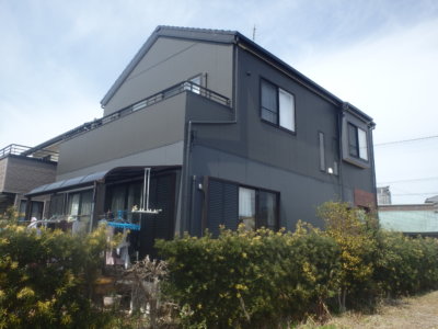 浜松市南区鼠野町にて、無機ハイブリット塗料にて外壁塗装及びシーリング改修完成!浜松市外壁塗装屋根専門店の加藤塗装