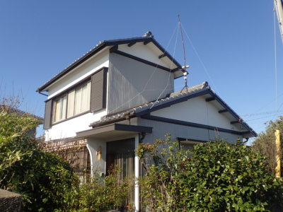 浜松市南区中田島町Mさま外壁塗装完成。外壁塗装のことなら浜松塗装専門店|加藤塗装