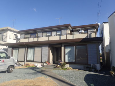 浜松市南区西町 I様屋根及び付帯塗装完成。外壁塗装のことなら浜松塗装専門店|加藤塗装