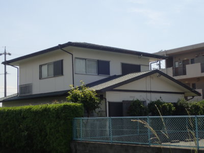 浜松市南区飯田町Kさま外壁塗装、屋根改修工事完成しました。外壁塗装の事なら浜松塗装専門店|加藤塗装