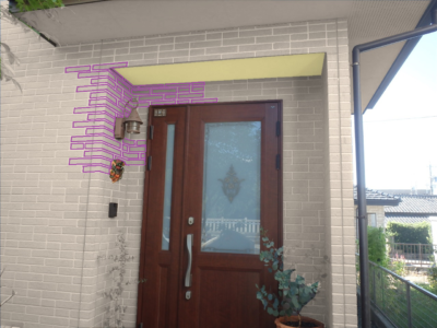 ダブルトーン工法　Wトーン　外壁塗装の事なら浜松塗装専門店｜加藤塗装　レンガ調サイディング　職人技術　カラーエクスプレス　シミュレーション方法　マスキング
