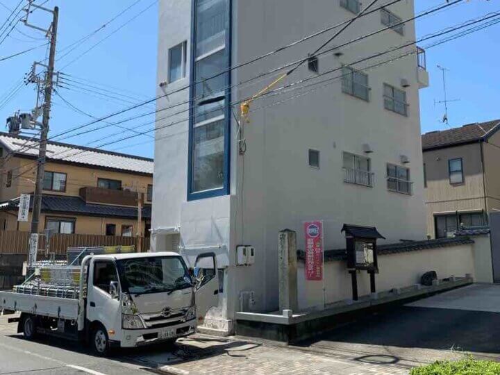 静岡県浜松市中区紺屋町Wさまビル外壁塗装