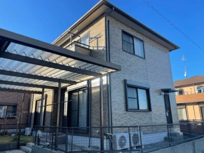 静岡県浜松市南区新橋町Oさま邸外壁塗装