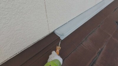 カラーベスト屋根塗装　高圧洗浄　タスマジック　外壁塗装の事なら浜松塗装専門店｜加藤塗装　屋根水切り錆止め塗装