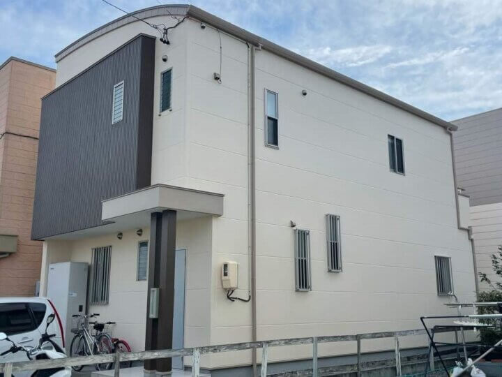 静岡県浜松市中区小豆餅Kさま邸外壁塗装屋根塗装工事
