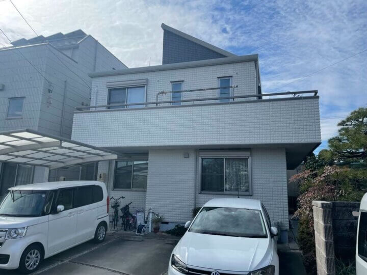静岡県浜松市中区佐藤町Hさま邸屋根塗装外壁塗装工事
