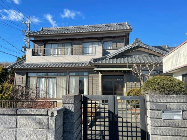 静岡県浜松市南区長田町Nさま邸屋根外壁塗装が完成しました。