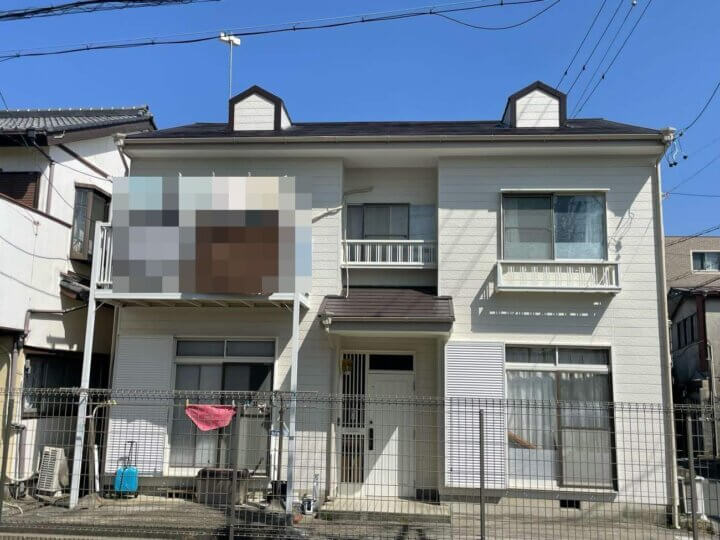 静岡県浜松市中区中島借家外壁屋根塗装工事