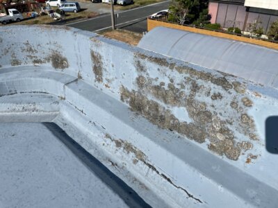 ウレタン塗膜防水トップコーティング屋上塗替え雨漏り防止対策外壁塗装の事なら浜松塗装専門店加藤塗装