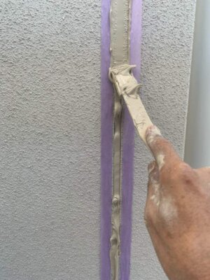 シーリング改修工事コーキング撤去充填外壁塗装の事なら浜松塗装専門店加藤塗装
