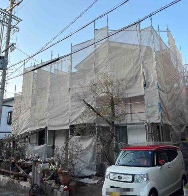 浜松市中区和合町外壁塗装屋根塗装工事施工事例令和5年外壁塗装の事なら浜松塗装専門店加藤塗装