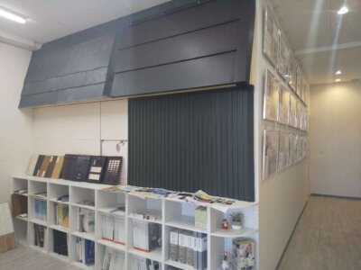 カラーシュミレーション外壁屋根塗装静岡県浜松市塗装ショールーム屋根サンプル見本板カバー工法