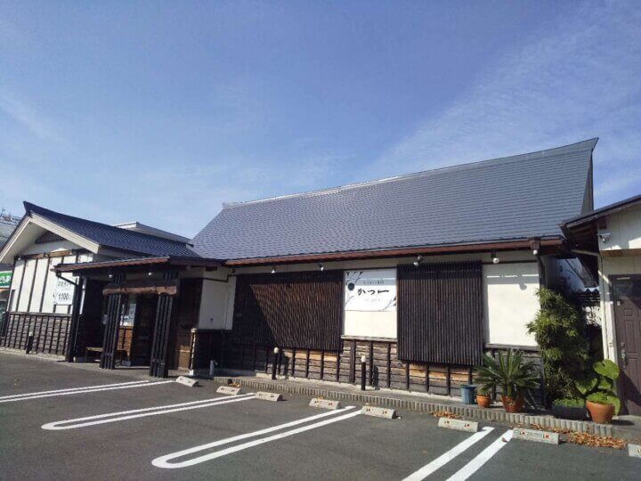 浜松市中区佐鳴台とんかつ専門かつ一さま屋根塗装工事