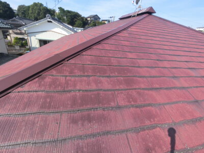 屋根カラーベスト、漏水、塗膜剥離