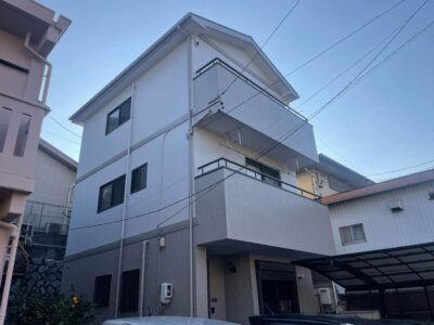 浜松市中央区中沢町Tさま邸外壁屋根塗装完成しました。