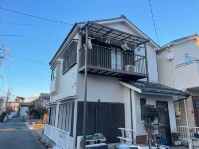 浜松市中央区三和町で外壁塗装が完成！