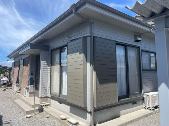 浜松市中央区東町Sさま邸の外壁塗装が完成