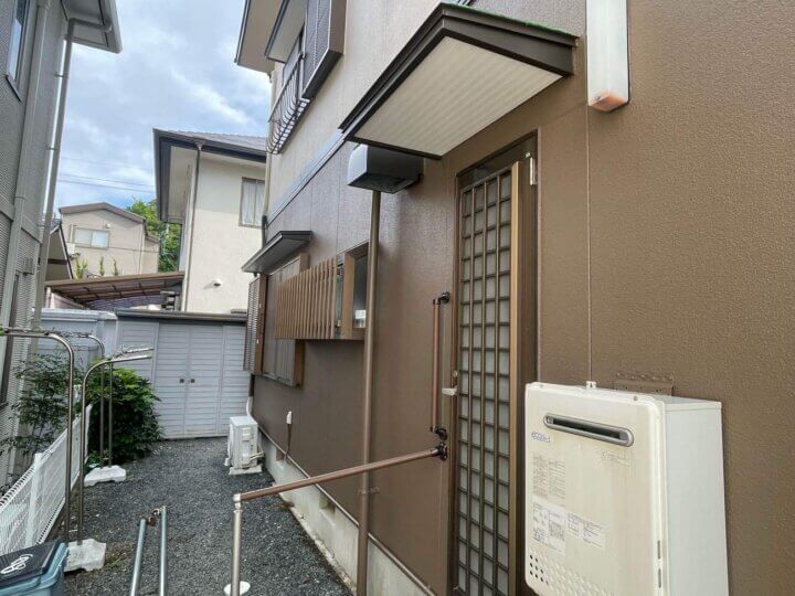 外壁塗装完成