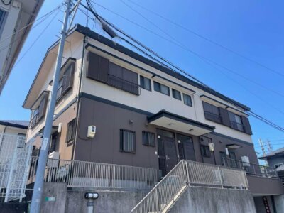 浜松市中央区鴨江町Sさま邸で外装リフォーム完成。