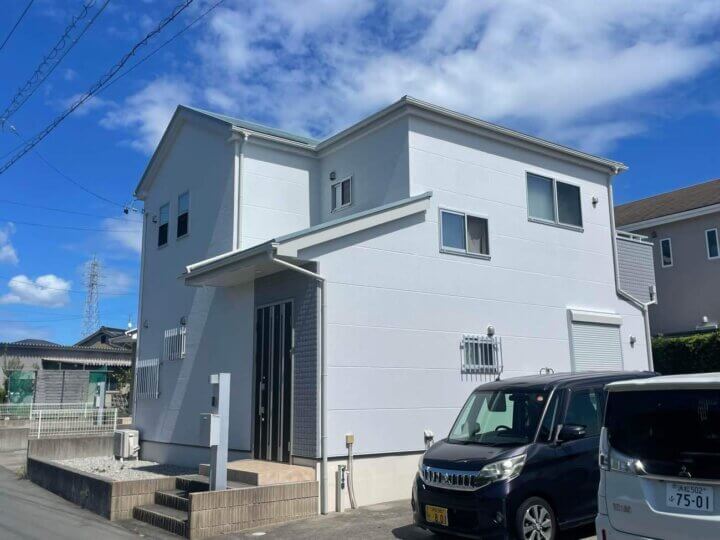 浜松市中央区龍光町で外壁屋根塗装完成しました。